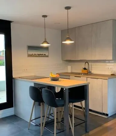 아파트 Luminoso Atico Con Terrazas Y Garaje En Sardinero *